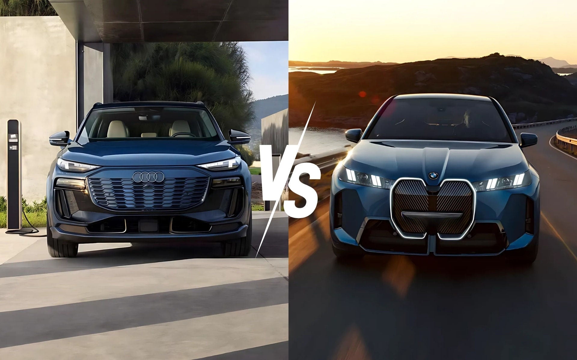 2025 Audi Q6 e-tron vs 2025 BMW iX